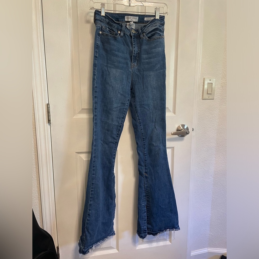 Mashed Potato Madeleine Ultra High Rise Flare Jeans 27